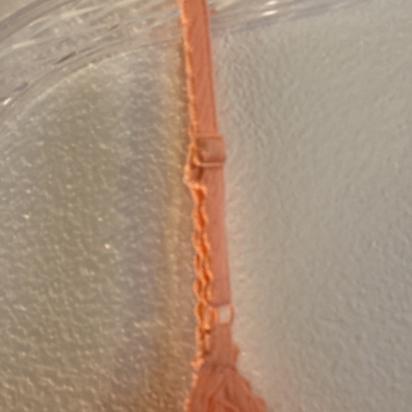 MUDD Gauzy Peach Color Blouse Size M Flowy Boho - Picture 8 of 8